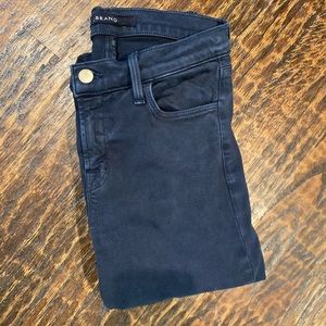 J BRAND distressed skinny jeans